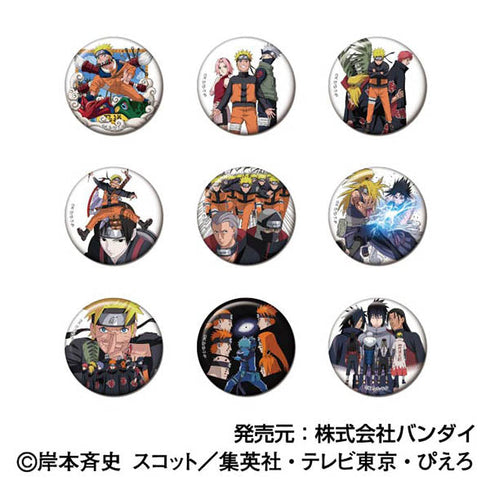 『NARUTO-ナルト- 疾風伝』CANバッジ -NARUTO 72 series-【BOX】